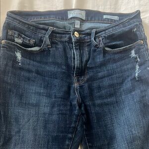 Frame 27 Le Garçon Crop denim